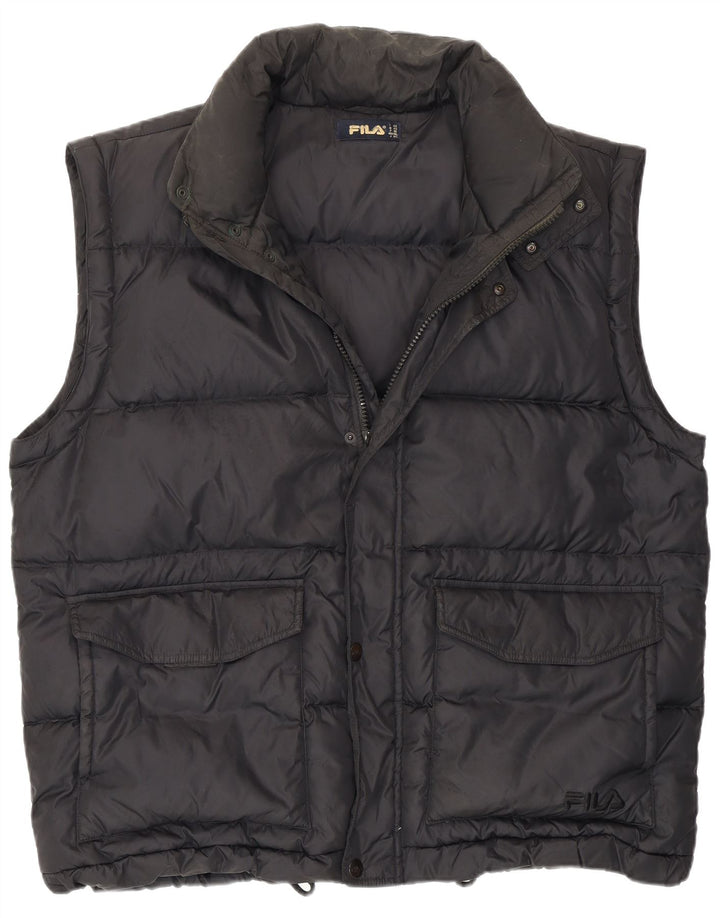 Fila Colete Masculino Acolchoado IT 52 XL Preto Poliamida