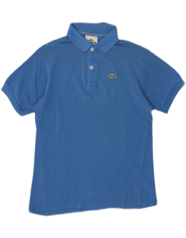Polo Lacoste Menino 11-12 Anos Azul Algodão