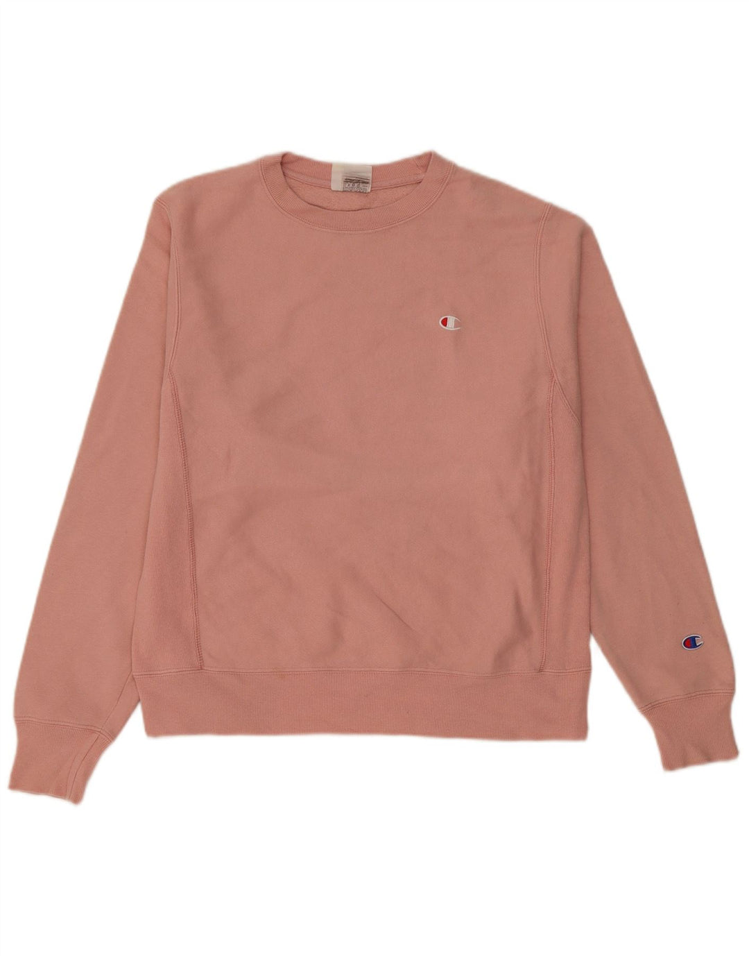 Champion moletom masculino jumper pequeno algodão rosa