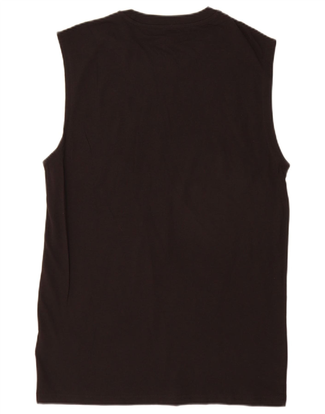 Puma Mens Graphic Vest Top Médio Algodão Preto