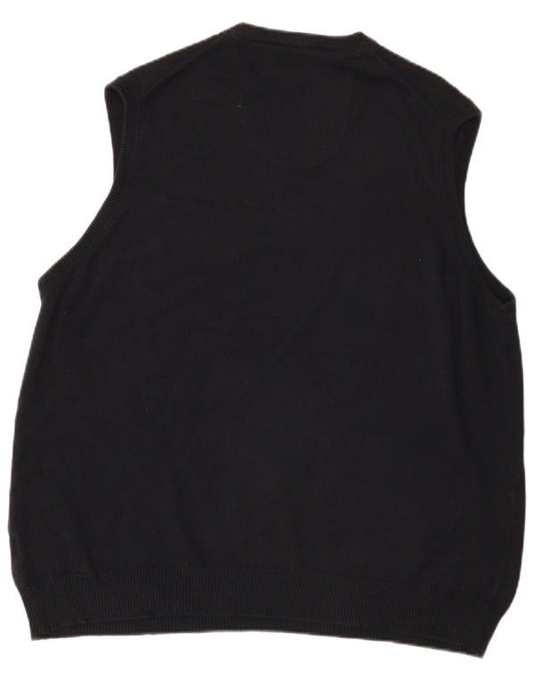 Regata masculina de ajuste regular Marks & Spencer XL preta