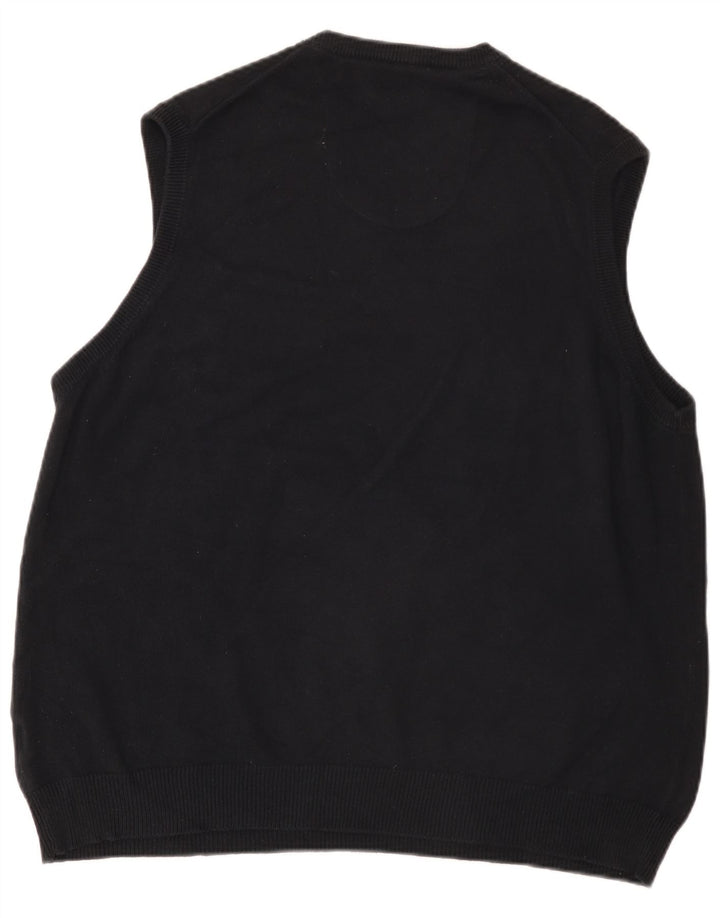 Regata masculina de ajuste regular Marks & Spencer XL preta