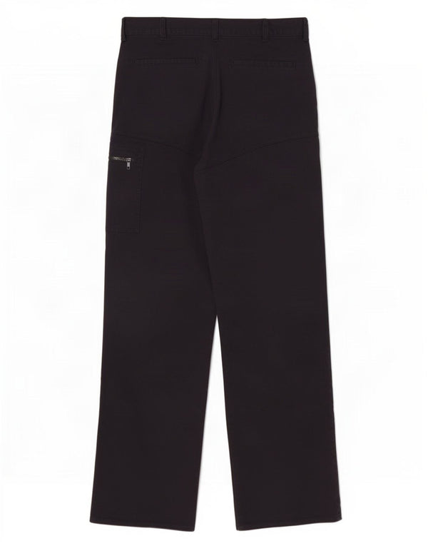 Calças cargo retas masculinas Dickies W32 L33 poliéster azul marinho