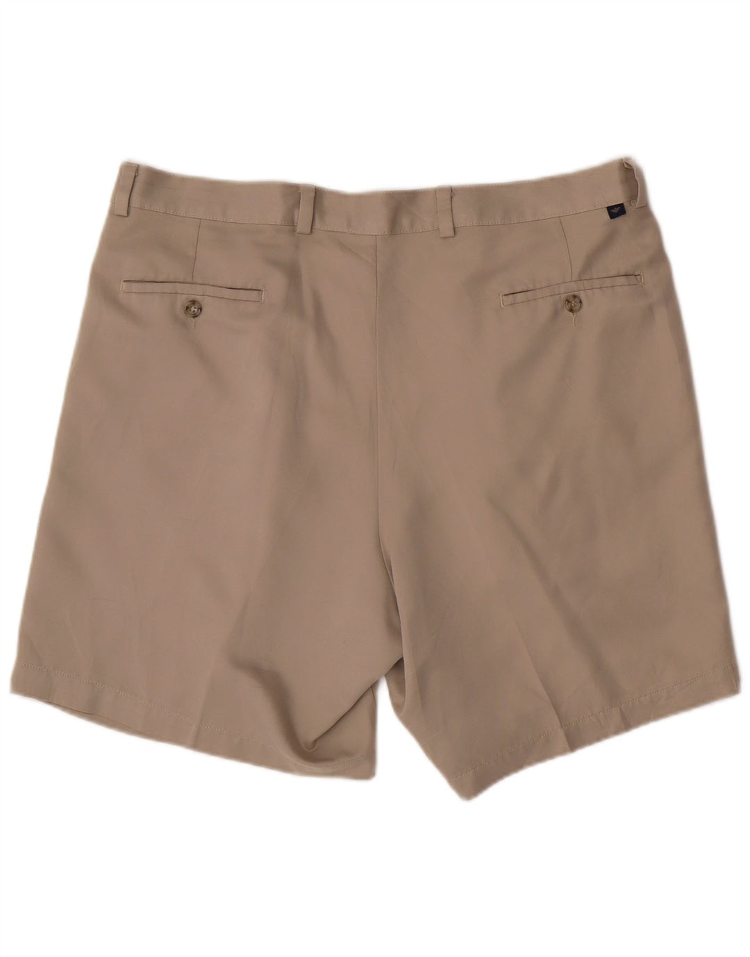 DOCKERS Masculino Pegged Chino Shorts W38 XL Algodão Cinza