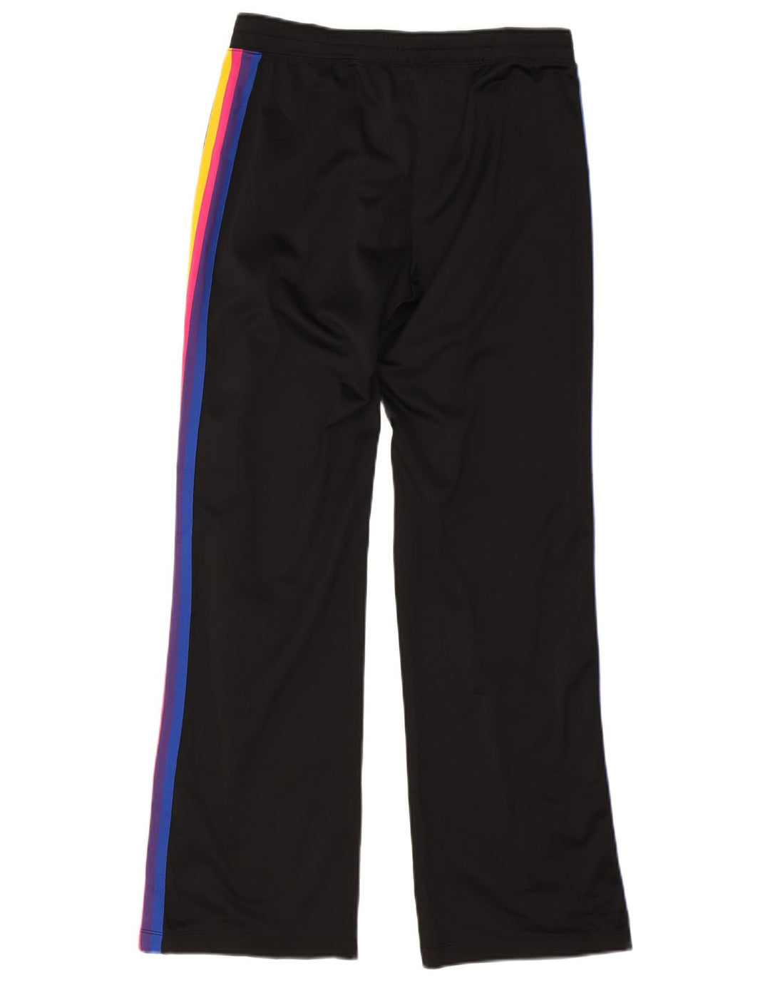 Calça de treino feminina Champion UK 14 poliéster listrado preto médio