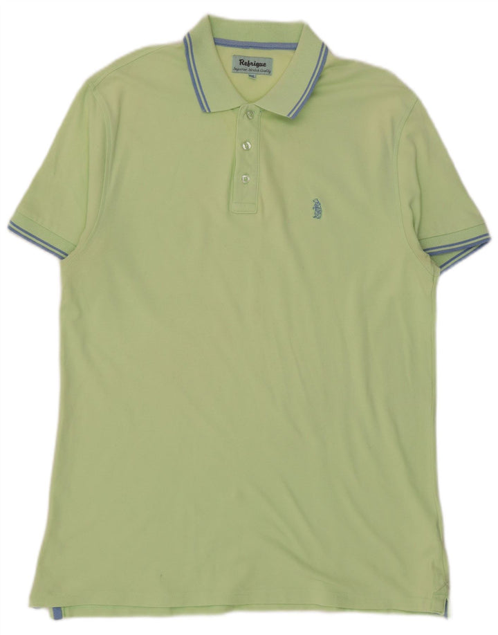 Camisa polo masculina Refrigue 2XL algodão verde