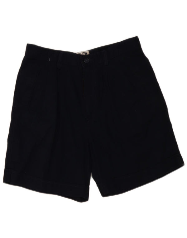 Shorts cargo feminino Rifle W33 grande algodão azul marinho
