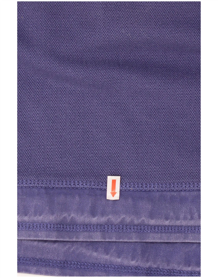 Suéter masculino JOULES com zíper e gola XL algodão roxo