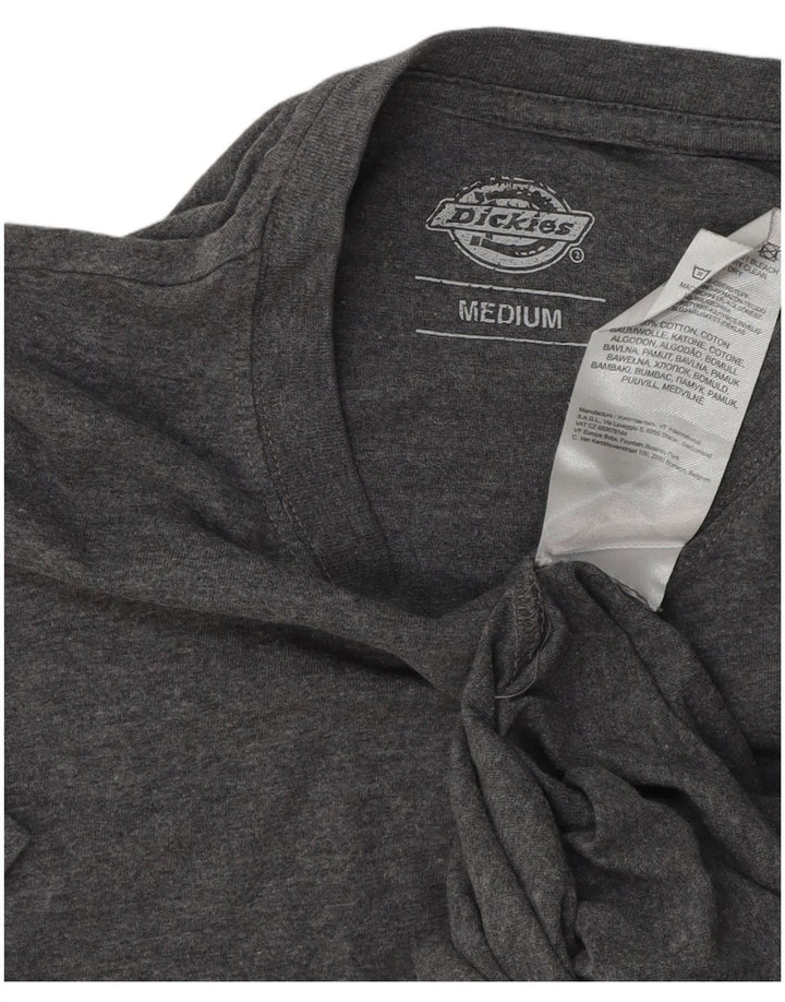 Camiseta masculina Dickies Top cinza médio algodão