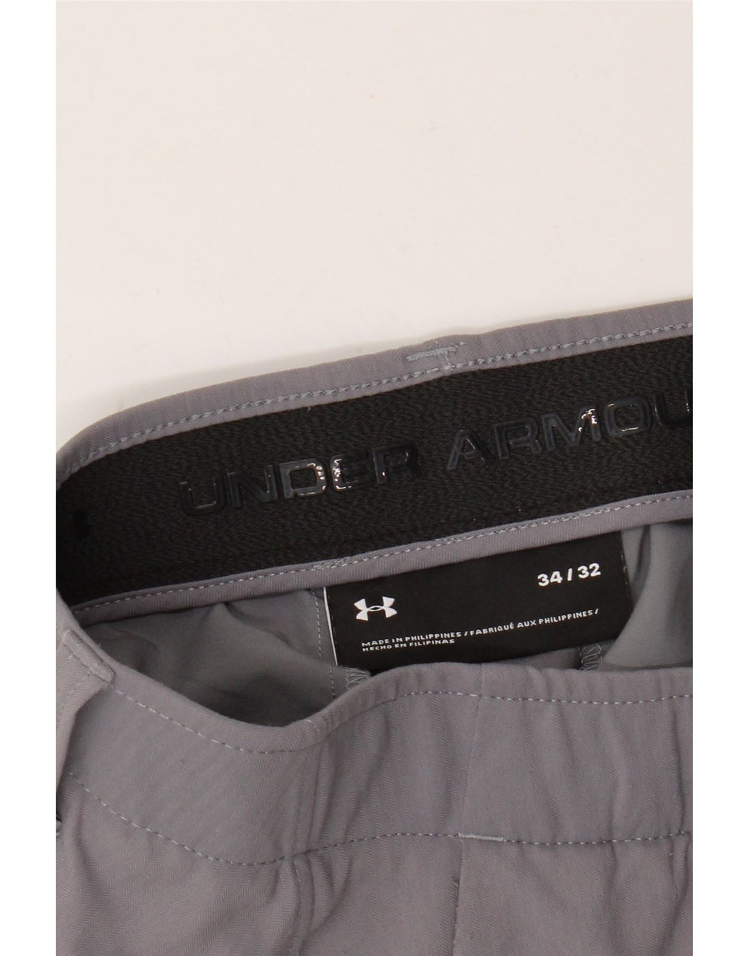 Under Armour Mens Slim Chino Calças W34 L32 Cinza