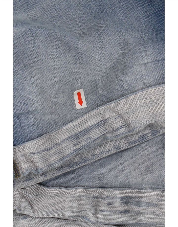 Shorts jeans masculino Jack & Jones Regular Fit médio W32 algodão azul