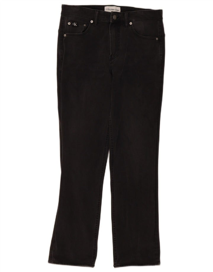 Calça jeans reta masculina CALVIN KLEIN W32 L28 algodão preto