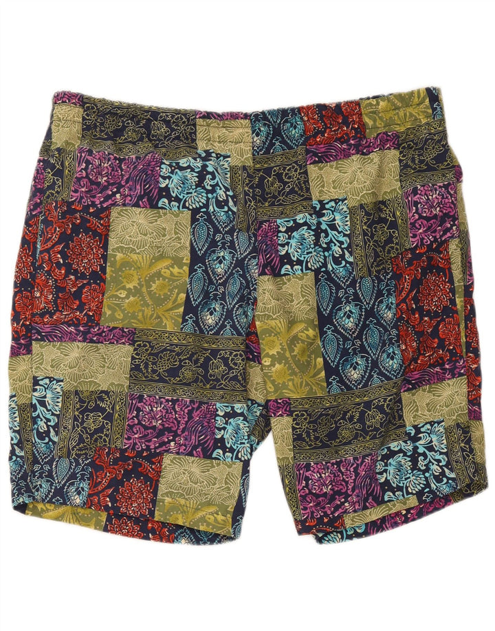 Shorts de natação masculino Gigi Rizzi IT 54 2XL patchwork multicolorido