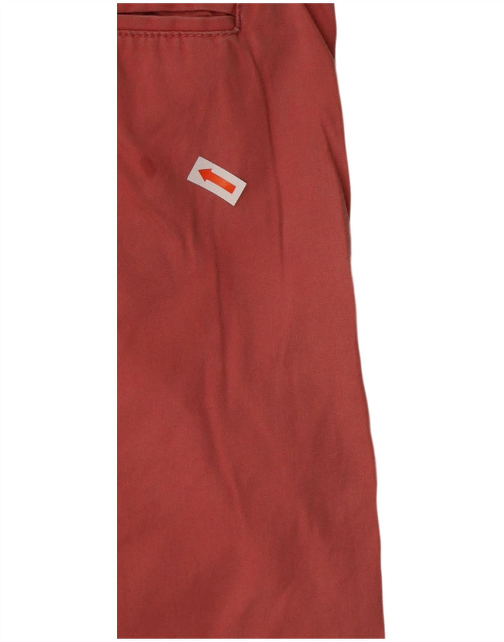 J. CREW Mens Club Chino Shorts W31 Médio Algodão Vermelho