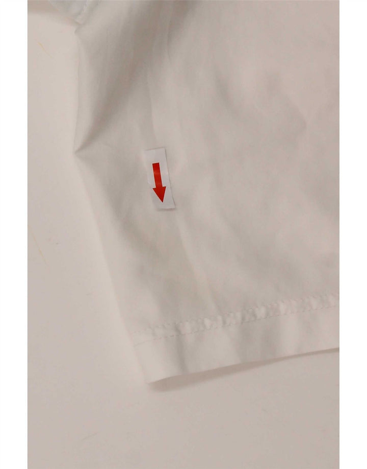 Asics Mens Sport Shorts Grande Branco Colourblock Poliéster