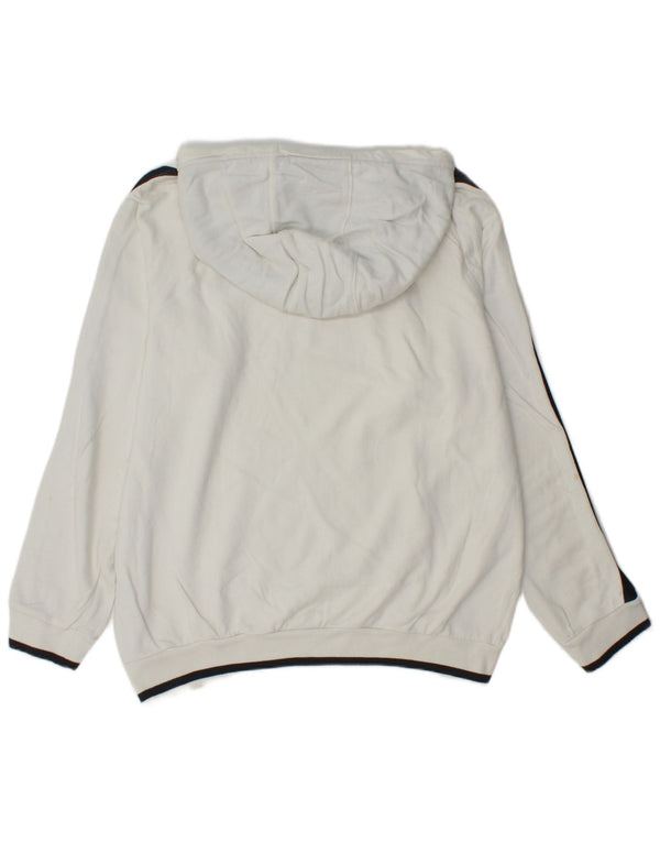 Jumper com capuz gráfico masculino Champion XL branco colorblock algodão