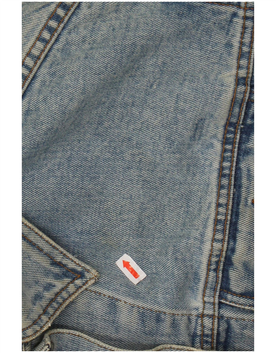 Jaqueta jeans feminina ONYX UK 14 algodão azul médio