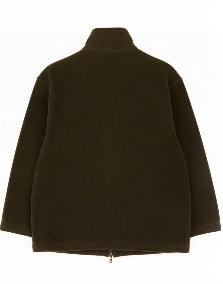 Jaqueta feminina Marks & Spencer St. Michael Fleece Reino Unido 14 grande cáqui