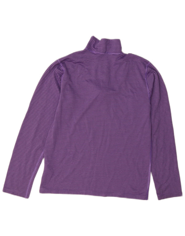 Pulôver Patagonia Meninas Top Fato de Treino 13-14 Anos XL Risca de Giz Roxo