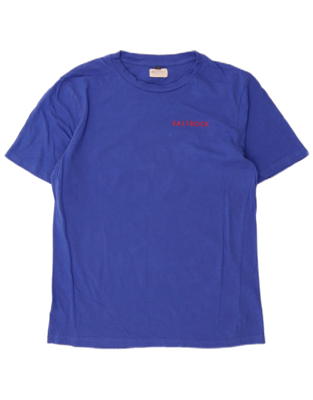 Camiseta masculina Saltrock Top grande algodão azul