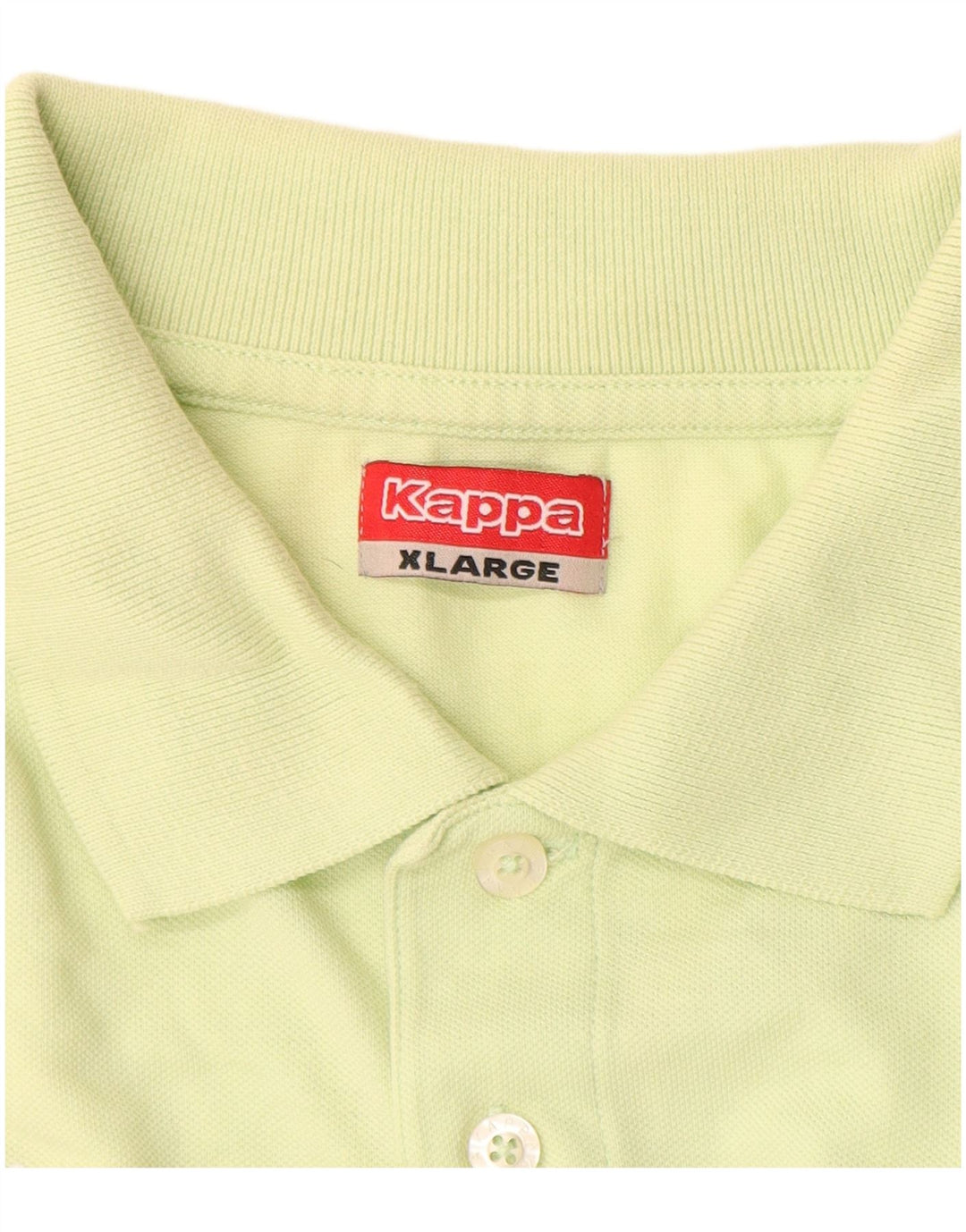 Camisa polo masculina Kappa XL algodão amarelo