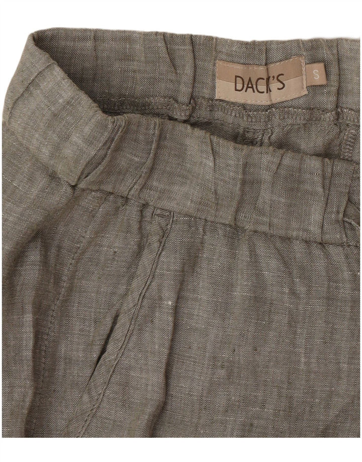 Calça Chino Feminina Reta Dack's Pequena W27 L28 Cáqui