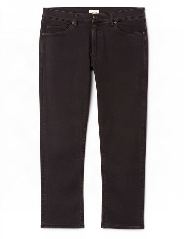 Marks & Spencer Mens Jeans Slim W34 L29 Algodão Preto