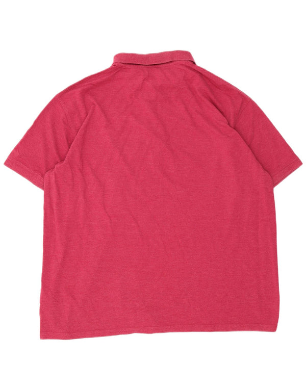 Camisa polo masculina Pringle 2XL algodão rosa