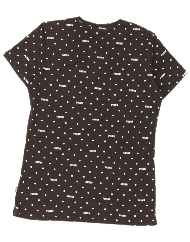 Puma Camiseta Masculina Graphic Top Pequeno Preto