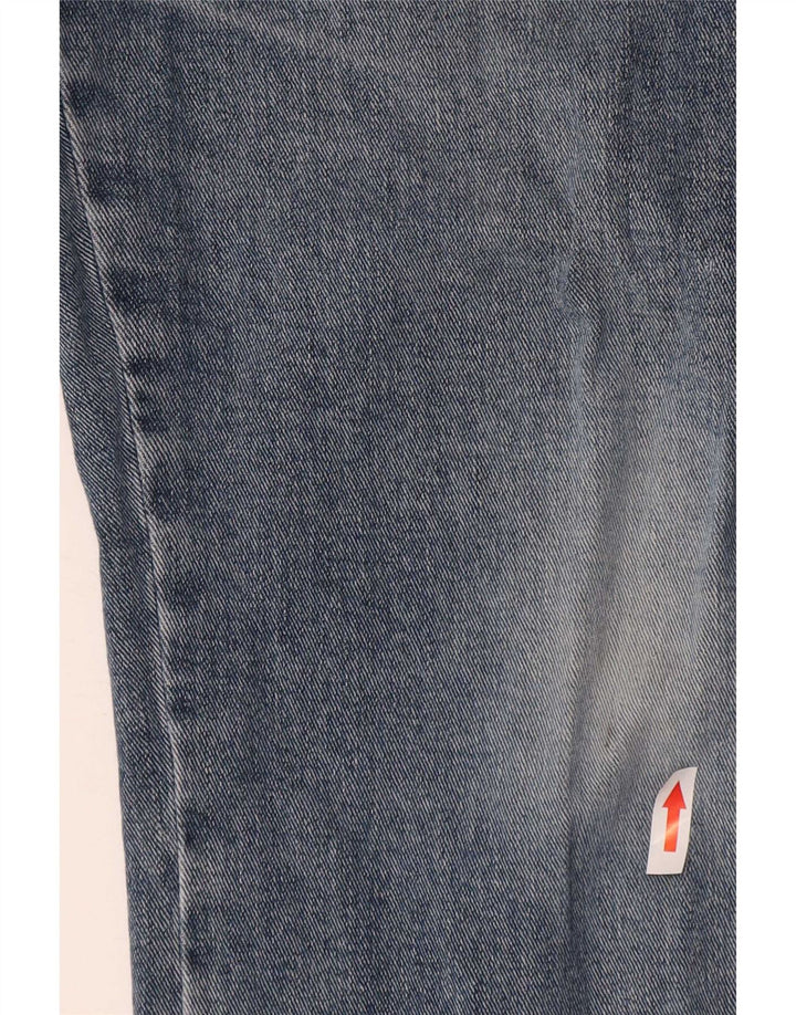 Wrangler Masculino Texas Straight Jeans W36 L34 Azul Algodão