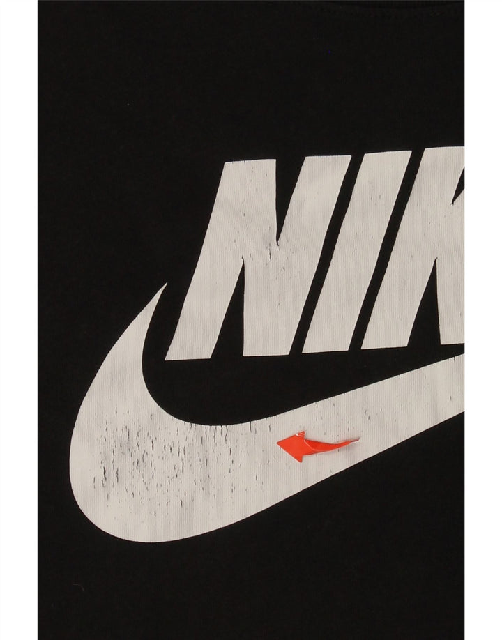 Camiseta Nike masculina gráfica Top XL algodão preto