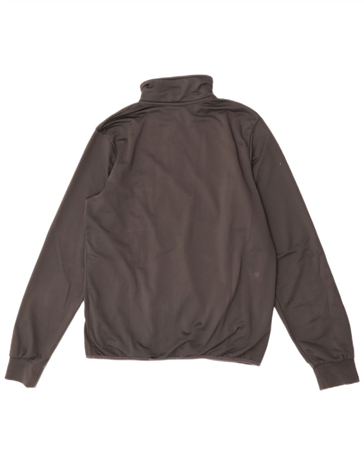 Jaqueta masculina Nike Graphic Tracksuit Top cinza médio bloco colorido