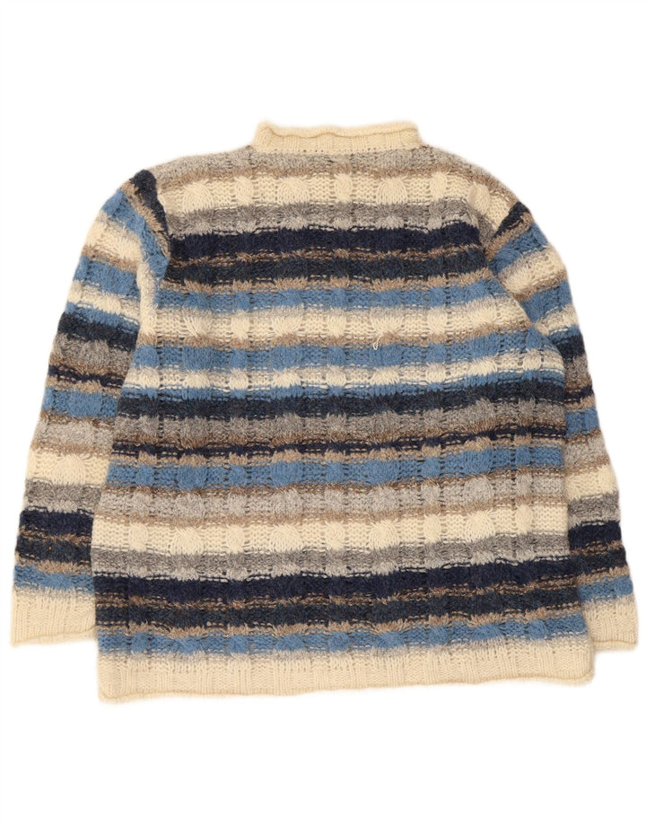 Suéter feminino Fort & Madox com gola tartaruga IT 46 grande multicolorido