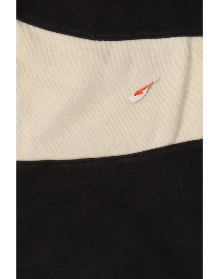 Nike masculino gráfico moletom jumper grande algodão preto