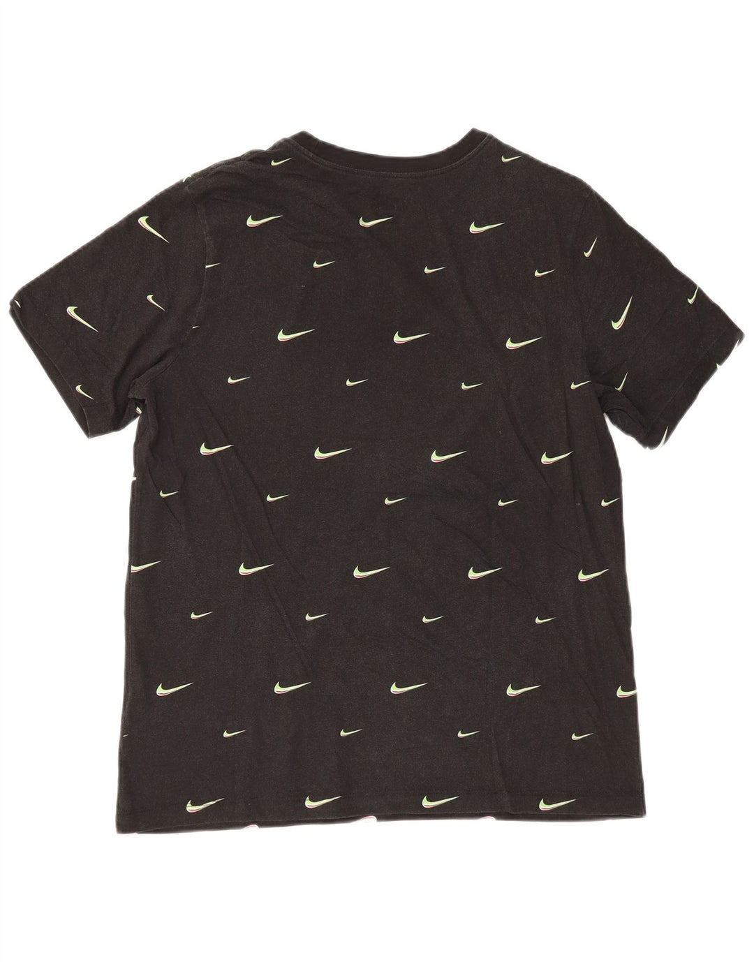 Camiseta gráfica masculina Nike grande algodão preto