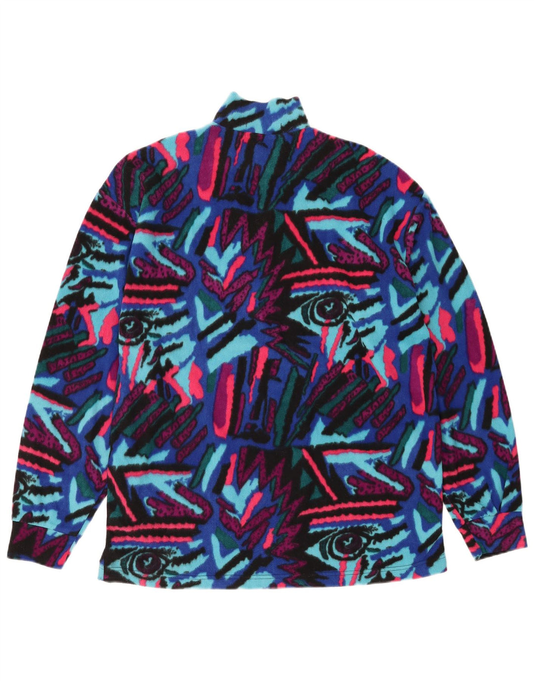 FILA Masculino Abstract Pattern Fleece Jumper IT 52 Grande Multicolorido