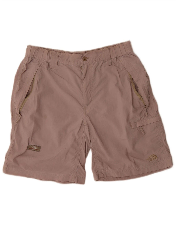 THE NORTH FACE Mens Cargo Shorts Pequeno W28 Nylon Bege