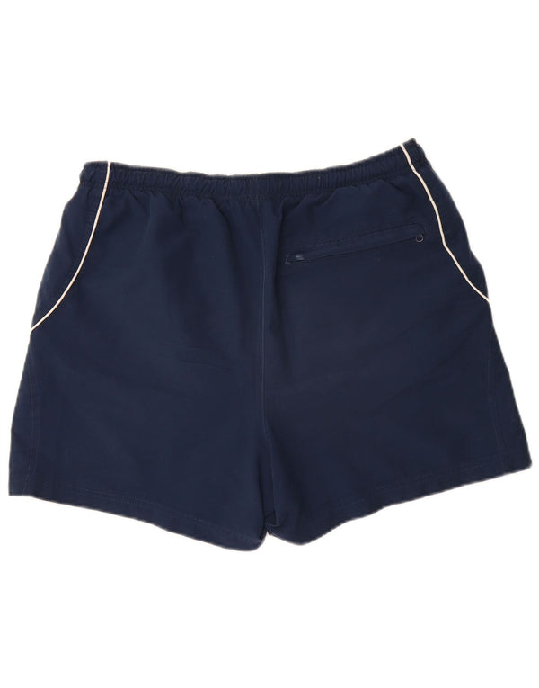 Shorts esportivos masculinos Nike grandes poliéster azul marinho