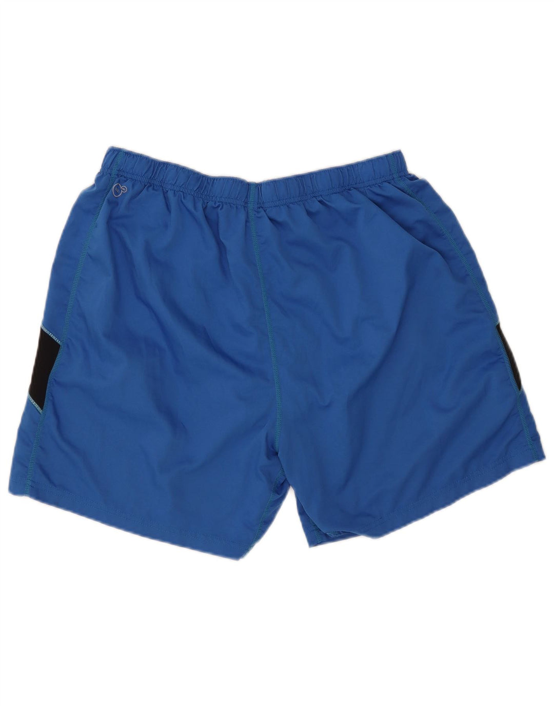 Shorts esportivos masculinos Puma XL azul colorblock poliéster