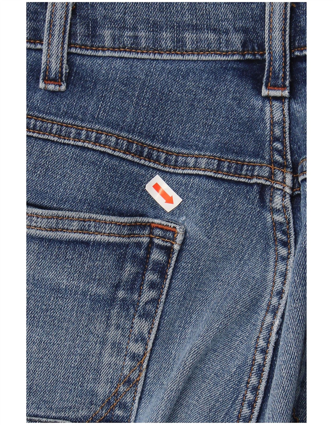 WRANGLER Masculino Arizona Stretch Straight Jeans W36 L30 Azul Algodão