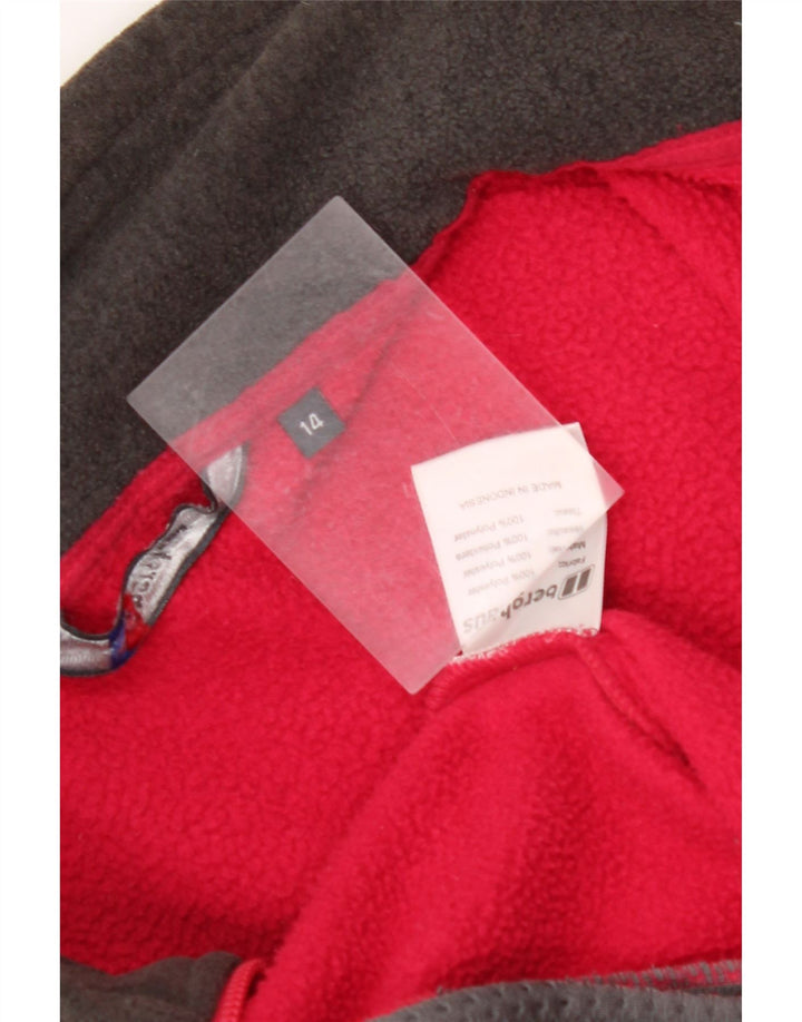 Jaqueta feminina Polartec de lã grande BERGHAUS Reino Unido 14 grande rosa