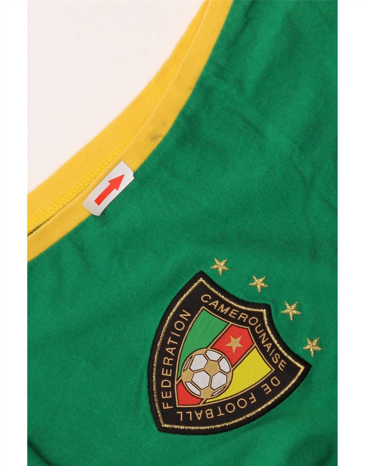 Puma Mens Graphic Vest Top XL Verde Algodão