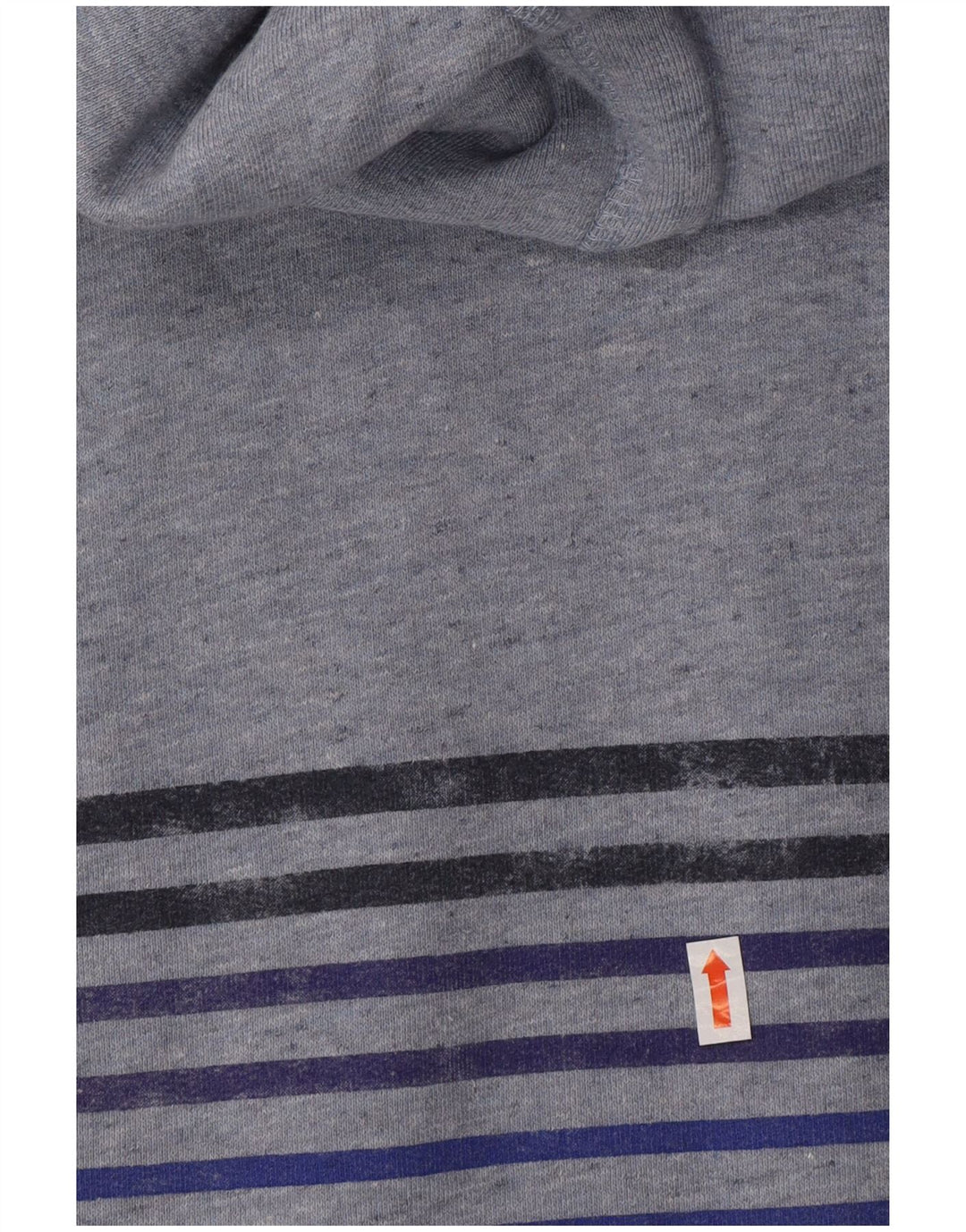 SUPERDRY moletom com capuz gráfico masculino 2XL algodão azul