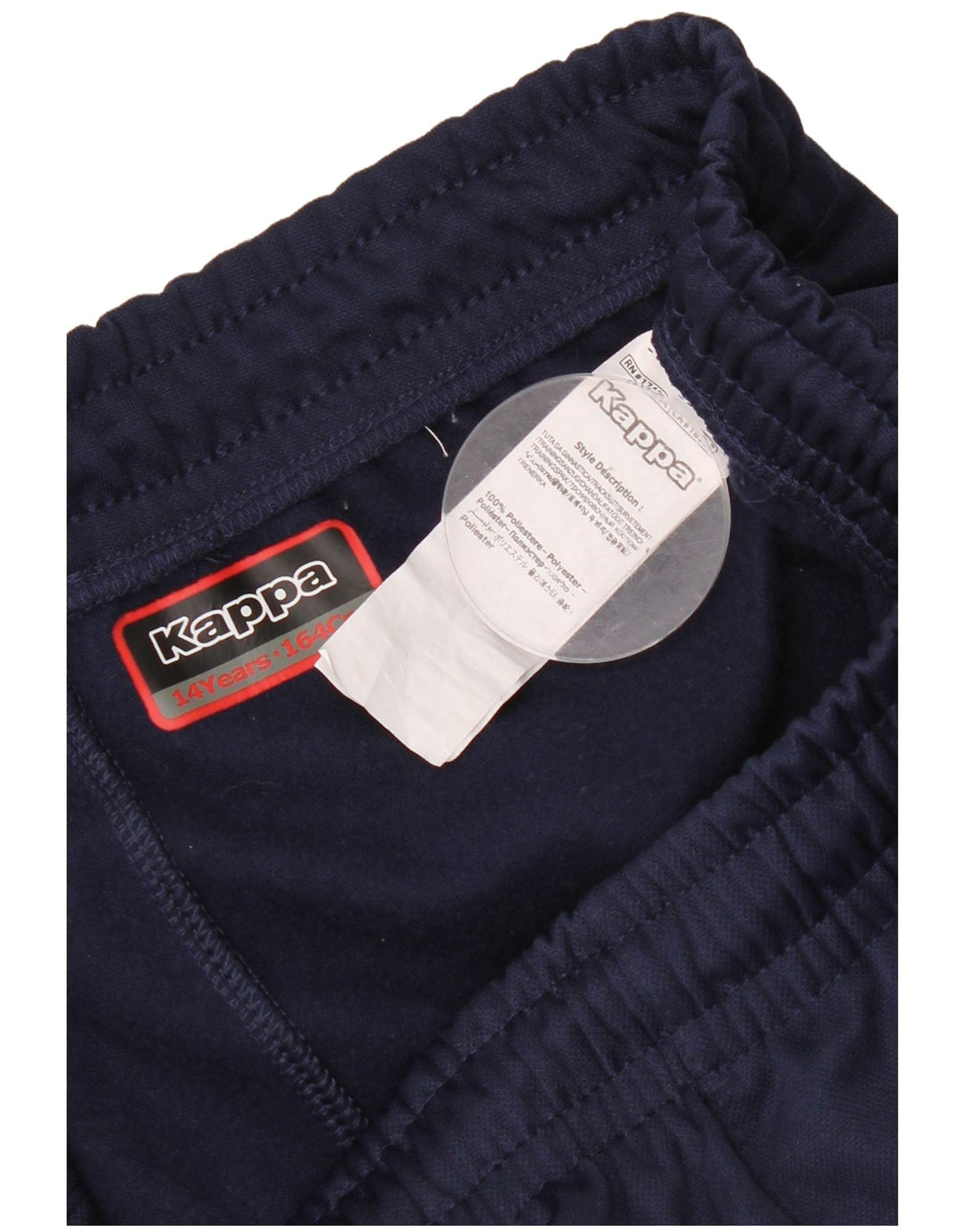 Calça de treino Kappa Boys Capri 13-14 anos azul marinho poliéster