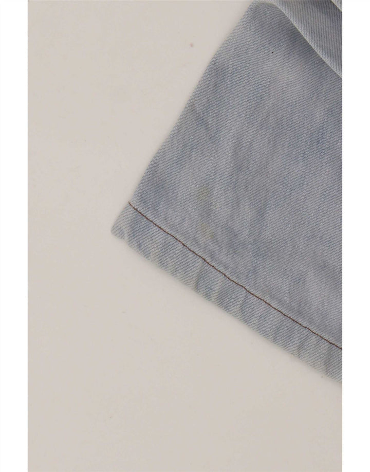 Jeans retos masculinos Levi's W34 L31 algodão azul