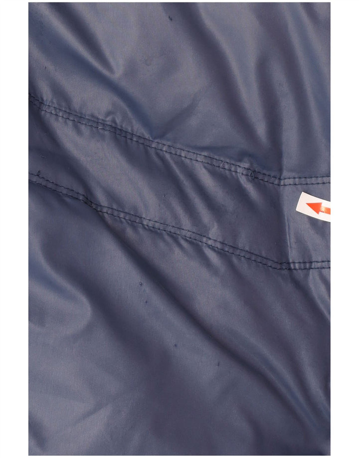 Jaqueta acolchoada masculina Diesel UK 40 grande poliamida azul marinho