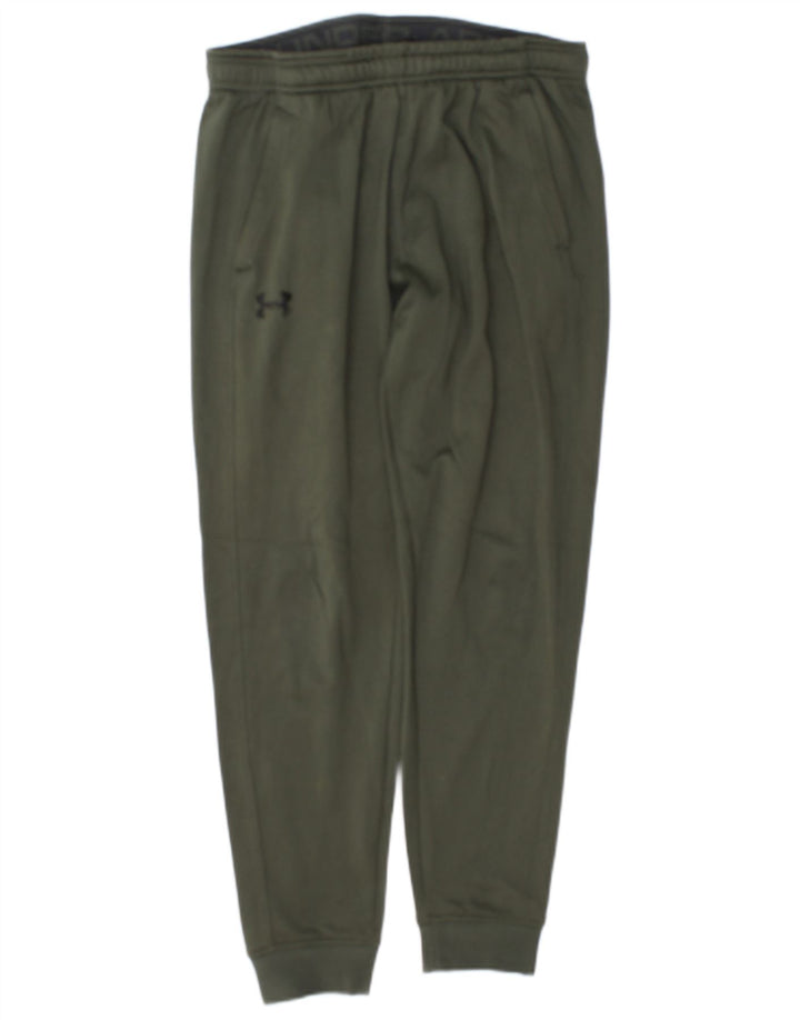 Calça de treino masculina Under Armour Cold Gear joggers médio cáqui
