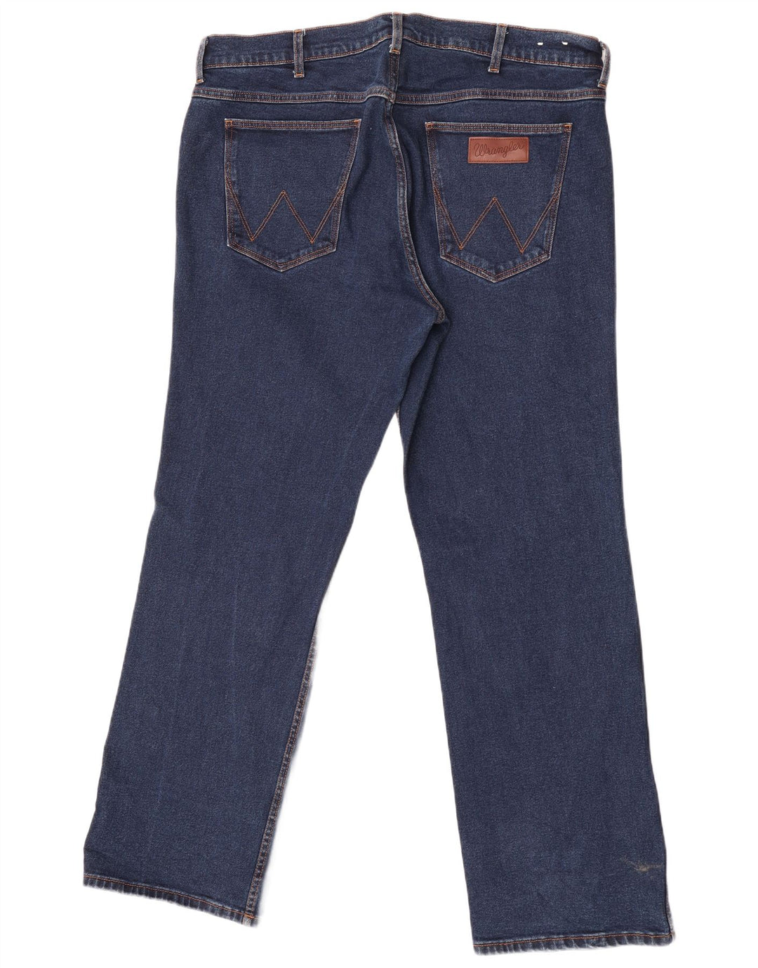 Wrangler Mens Bootcut Jeans W38 L32 Azul Algodão