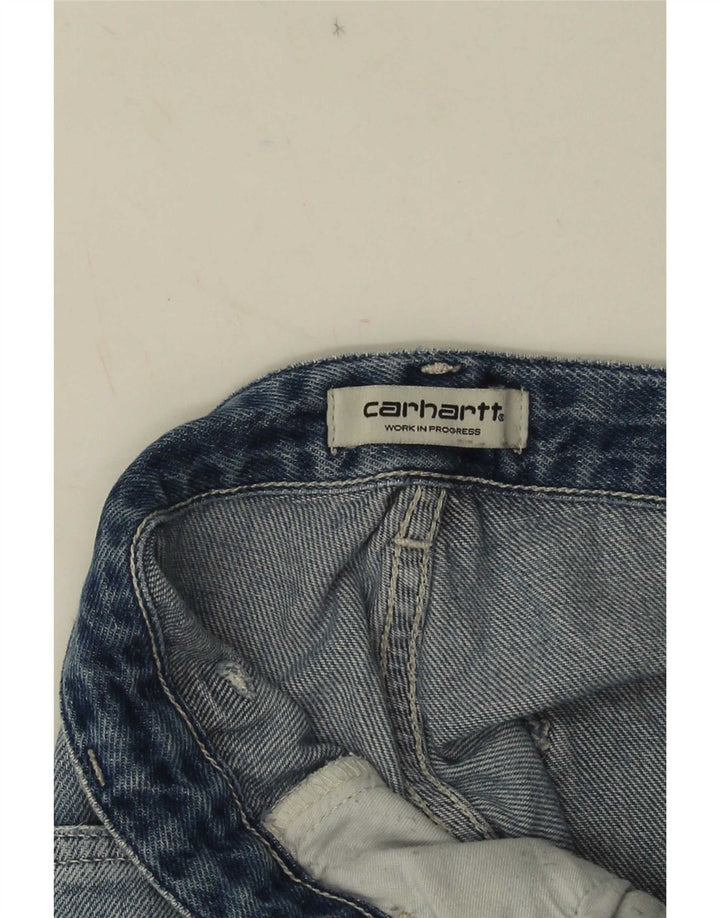 Carhartt Cargo Calça Jeans Feminina W26 L29 Azul