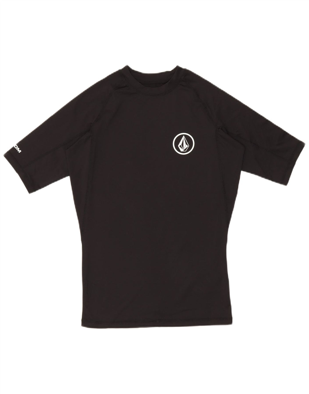 Camiseta masculina Volcom grande poliéster preto